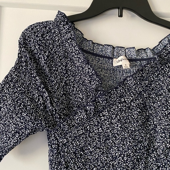 Smock dress Navy - Picture 3 of 4